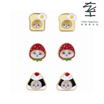💢售罄💢mofusand Mofumofu Store 裝扮食物貓咪耳環套裝