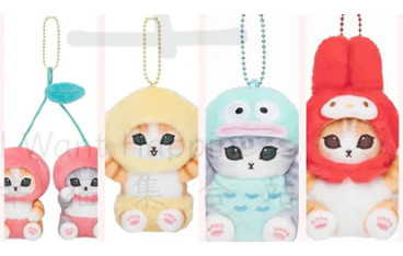 日本超人氣卡通Mofusand 貓咪 x Sanrio 角色2024版